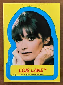 1980 Topps Superman II Stickers #3 Lois Lane - Picture 1 of 6