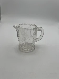 Antique EAPG Child's Toy CREAMER U.S. Glass Co. NURSERY RHYME - Picture 1 of 2