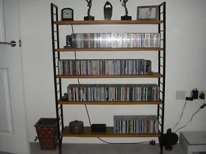 Staples Vintage Retro 70s Ladderax Shelving Unit - Picture 1 of 2