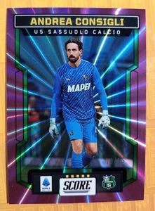 183 ANDREA CONSIGLI  (SASSUOLO) PURPLE 10/15 CARDS SCORE 2023 2024 PANINI - Picture 1 of 2