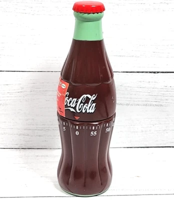 1990s Coca-Cola Bottle Magnetic Timer - WORKS! - Image 1 of 4