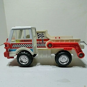 Vintage 1993 Remco Tuff Ones Cycle World Cycle Hauler / Tow / Dump Truck. - Picture 1 of 7