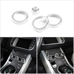 For Land Rover Range Rover Evoque 2012-18 A/C Volume Knob Decorative Ring Silver - Picture 1 of 10