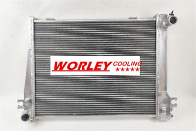 Aluminum Radiator Fit BMW 3 E30 320i 323i 325i 325ix 325e M20 1982-1993 Manual Foto 1 de 4