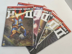 Harbinger Wars II 1-4 and Aftermath 1 VF/NM Valiant Comics Matt Kindt - Picture 1 of 2
