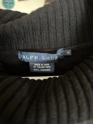 Ralph Lauren Cachemir Suéter Vestido Mediano Foto 1 de 4