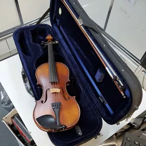 Ricard Bunnell 2017 4/4 estuche rígido arco y coloin tamaño completo para violín - Imagen 1 de 19