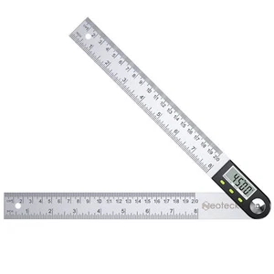 Neoteck 0-360° Digital Angle Finder Ruler Gauge Protractor Measuring Tool 200mm - Picture 1 of 12