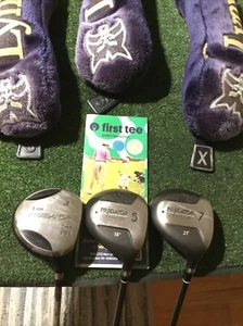 Lynx Predator Woods Set (3W, 5W, 7W) Regular Graphite Shafts & Head Covers - Picture 1 of 11