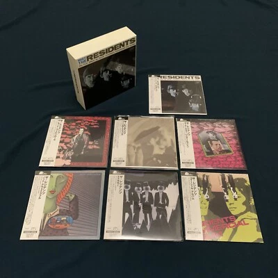 THE RESIDENTS JAPAN 7 MINI LP CD PROMO BOX SET HYCA 2018~24 - Image 1 of 4