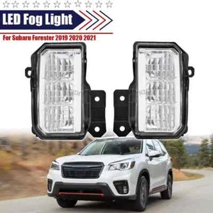 LED Front Fog Light Bumper Driving Lamp For Subaru Forester 2019-2021 Left+Right - Bild 1 von 11