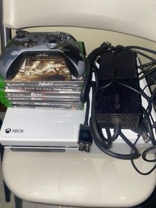 xbox one console bundle with games/controller