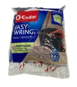 O-Cedar Microfiber Easy Wring Deep Clean Refill for Easywring Spin Mop Open Box - Picture 1 of 9