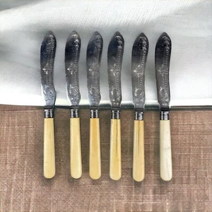 Set of 6 Knives Mappin & Webb Bakelite Handled (Knife Set) Decorative - Bild 1 von 10
