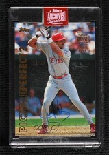 2019 /10 Juan Gonzalez (1998 Topps Picture Perfect) Manufacturer Buyback Auto