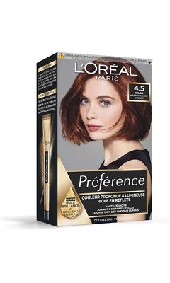 L'Oréal Paris Préférence Milan 4.5 - Coloration Cheveux - Teinture Très Rare - Immagine 1 di 4
