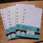 Martha Stewart Avery Filler Paper 5.5x8. College Ruled 7 Hole 200 Planner Sheets