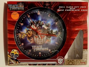 Transformers Revenge of The Fallen Wall Clock New In Box Minus Chocolate - Bild 1 von 2