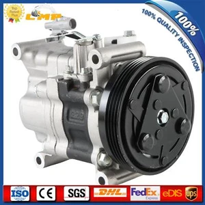 SV08A A/C Air Compressor 95201-63JA0 95201-63JA1 V08A1AA4AG For Suzuki Swift III - Picture 1 of 6