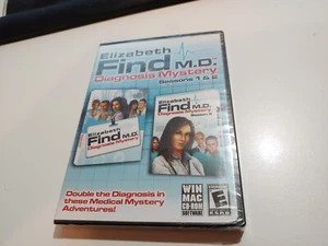 Elizabeth Find M.D 1 & 2 Neu Sealed PC Spiel (#j3r) - Bild 1 von 1