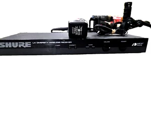 Shure L4 Diversity Wireless Receiver Marcad diversity L4-AD USED FREE SHIP - Picture 1 of 5