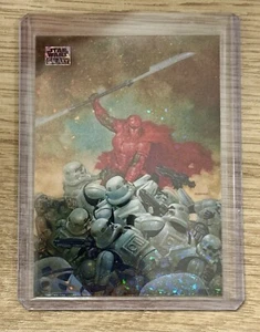 2024 Topps Chrome Star Wars Galaxy Mini Diamond The Crimson Crusader #40 - Bild 1 von 2