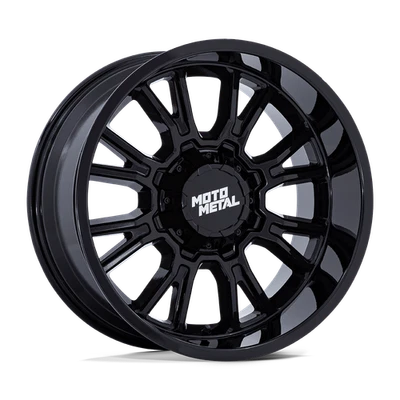 17x9 Moto Metal MO810 Legacy Gloss Black Wheel 5x5/5x5.5 (20mm) - Image 1 of 4