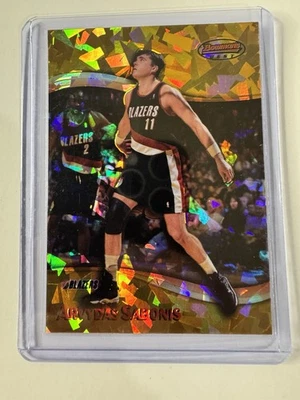 1998-99 Bowman 's Best Refractors #42 Arvydas Sabonis /100 - Image 1 of 3