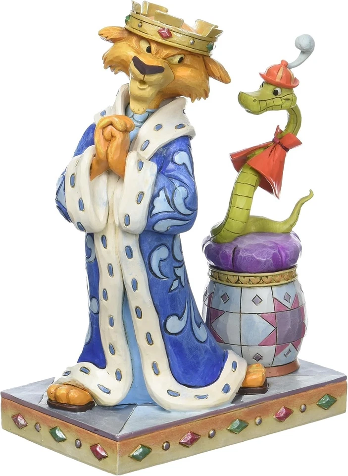 Jim Shore Disney Traditions Royal Pains 4050418 Prince John & Sir Hiss RARE NEW - Image 1 of 1