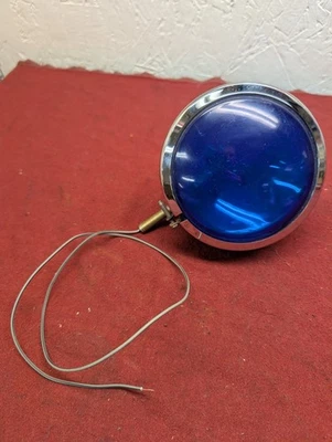 Harley Davidson Police Spot Luz Azul Claro Persecución OEM Original Motocicleta EE. UU. Foto 1 de 4