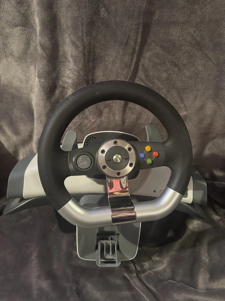 Беспроводной гоночный руль с зажимом Microsoft Xbox 360 WRW01 - Изображение 1 из 4