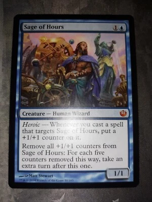 Sage of Hours MTG Journey Into Nyx Mythic Rare x1 Pack Fresh - Image 1 of 2