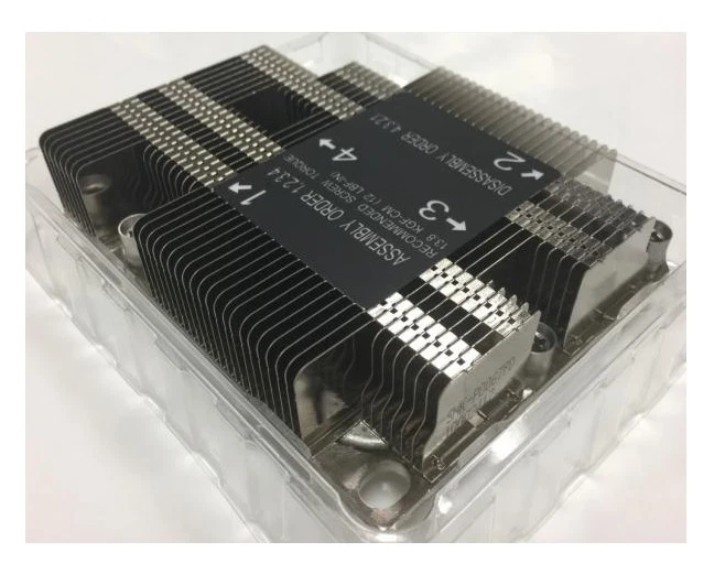 *NEW*Supermicro SNK-P0067PD LGA 3647-0 1U X11 Purley Platform CPU Heat Sink - Image 1 of 1
