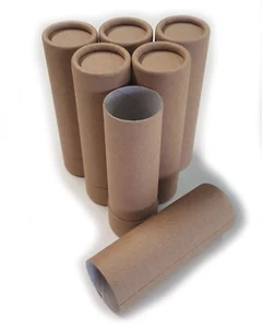 Empty Cardboard Deodorant Containers - Naturally BPA Free, Biodegradable - 2.2oz - Picture 1 of 19