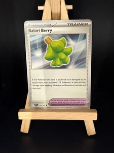 Babiri Berry 163/191 Pokemon Karte TCG aus Stürmische Funken - Bild 1 von 2