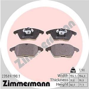 BRAKE PAD SET - 8X0 698 151; Citroën C4, Peugeot 207, 307; VW Polo; Jaguar XE - Picture 1 of 2