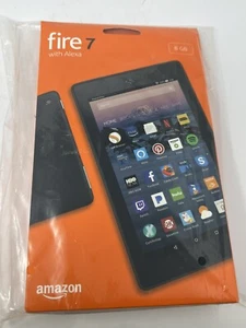 Amazon Fire 7 (7th Generation) 8GB, Wi-Fi, 7In - Black - Picture 1 of 4