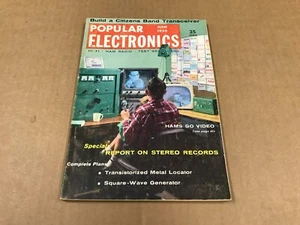 Vintage Popular Electronics Magazine - czerwiec 1959 - Zdjęcie 1 z 5