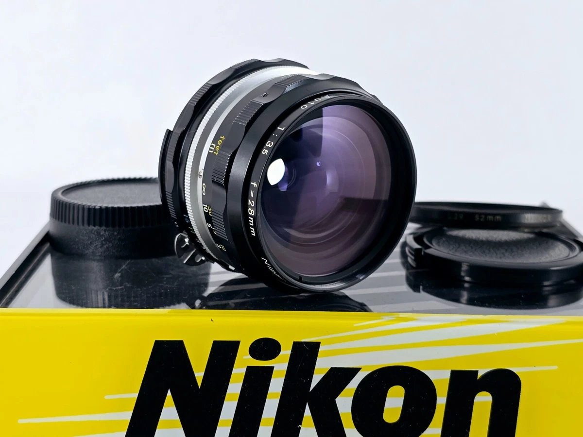 Nikon f/3.5 Camera Lenses 28mm Focal for sale | eBay