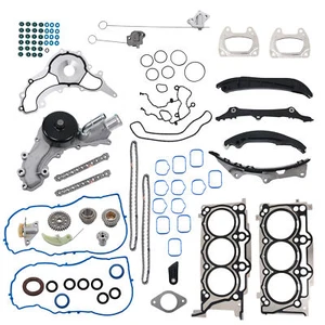 For chrysler 200/300 2011-14 3.6L Head Gasket Set Timing Chain Kit Water Pump - Picture 1 of 11