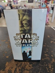 Star Wars Trilogy VHS Movie Tapes Sci Fi Action New And Sealed - Picture 1 of 11