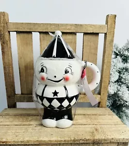 Taza de cerámica Johanna Parker Carnival Cottage Laughing Luna Moon con tapa - Imagen 1 de 5
