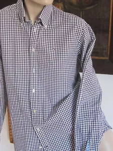 Sportliches Hemd 🇺🇸 Tommy Hilfiger 🇺🇸 button down braun/weiß Karo Gr. S - Bild 1 von 6