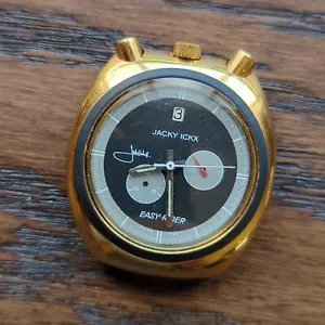 Sorna Jacky Ickx Easy Rider Bullhead Chronograph Watch For Restoration (N227) - Picture 1 of 11