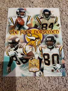 Photo File NFL "The Four Norsemen" Minnesota Vikings Limited Edition 8x10 Photo - Picture 1 of 1