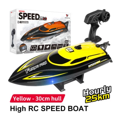 9IMOD RC Boat HJ812 Speedboat Racing Boat 25KM/H High Speed Remote Control Boat - Image 1 of 4