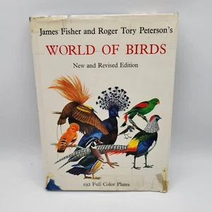 James Fisher & Roger Tory Petersons World Of Birds Hardcover 192 Full Color - Foto 1 di 13