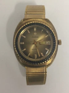 Zodiac SST 36000 Hi Beat Automatic Watch 1970's - Picture 1 of 9