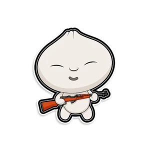 Pegatina de vinilo Bao con SKS - Imagen 1 de 1