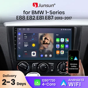 Android 13 Autoradio GPS Navi Radio Carplay für BMW 1er E88 E82 E81 E87 - Bild 1 von 10